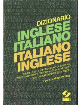 DIZIONARIO INGLESE ITALIANO INGLESE