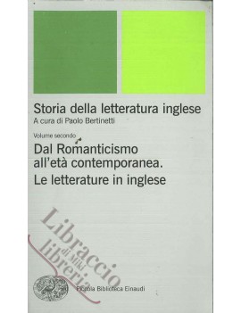 STORIA DELLA LETTERATURA INGLESE 2