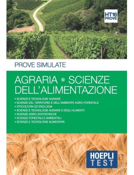 HOEPLI TEST. AGRARIA. SCIENZE DELL'ALIME