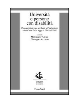 UNIVERSITÀ E PERSONE CON DISABILITÀ. PER