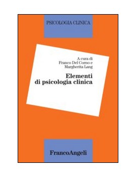 ELEMENTI DI PSICOLOGIA CLINICA