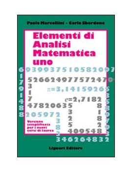 ELEMENTI DI ANALISI MATEMATICA 1. VERSIO