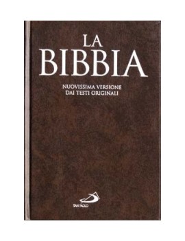 BIBBIA NUOVISSIMA VERSIONE DAI TESTI ORI