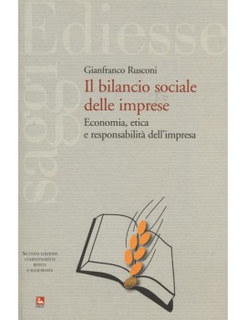 BILANCIO SOCIALE DELLE IMPRESE. ECONOMIA