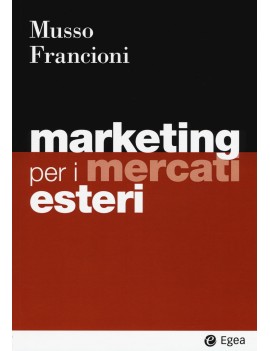 MARKETING PER I MERCATI ESTERI