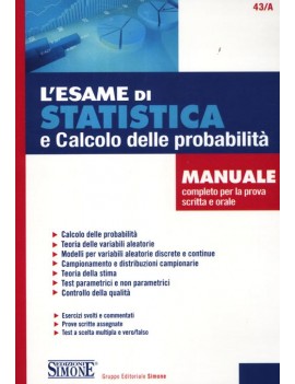 ESAME DI STATISTICA  2012