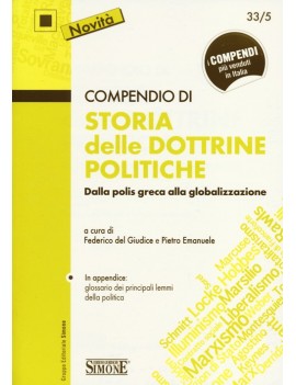 COMPENDIO DI STORIA DELLE DOTTRINE POLIT