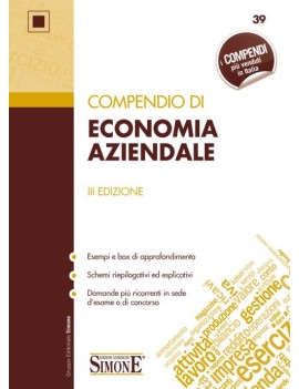 COMPENDIO DI ECONOMIA AZIENDALE   III ED