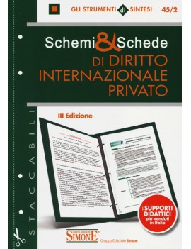 45/2 schemi schede dir. internazionale 2