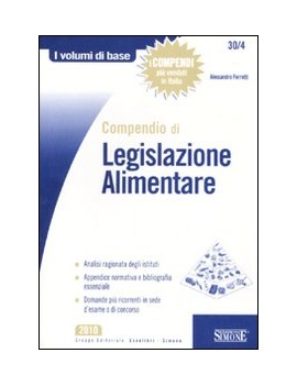 comp. Legislazione Alimentare  30/4