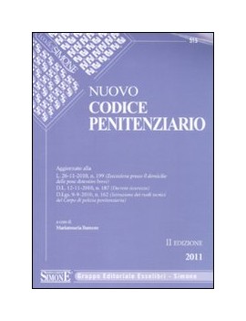 CODICE PENITENZIARIO 2011