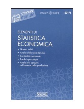 ELEMENTI DI STATISTICA ECONOMICA