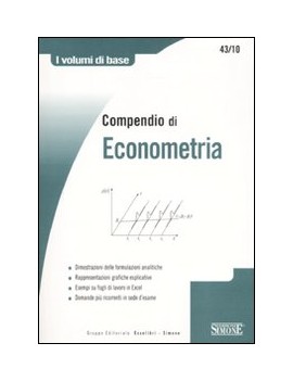 COMPENDIO DI ECONOMETRIA  43/10