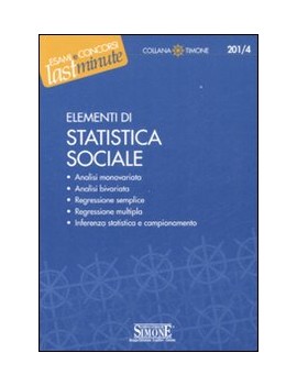 ELEMENTI DI STATISTICA SOCIALE