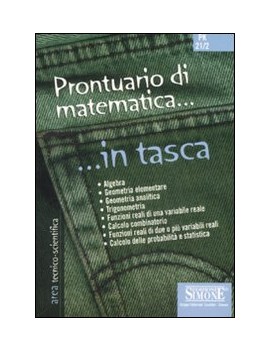 PRONTUARIO DI MATEMATICA