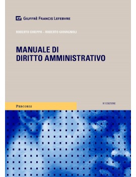 MANUALE DI DIRITTO AMMINISTRATIVO 2018