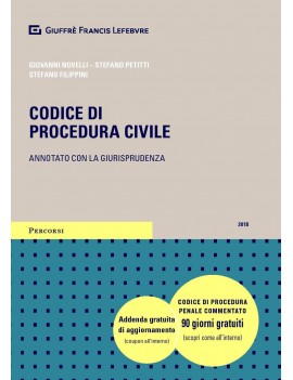 CODICE DI PROCEDURA CIVILE  2018