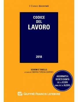 CODICE DEL LAVORO 2018