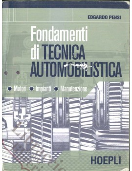 FONDAMENTI DI TECNICA AUTOMOBILISTICA V.