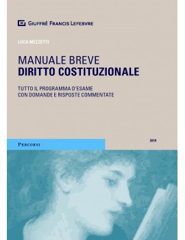 MANUALE BREVE DIRITTO COSTITUZIONALE