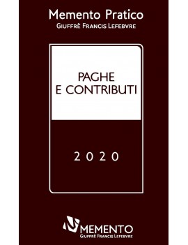 PAGHE E CONTRIBUTI 2020