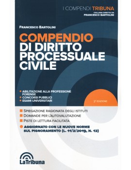 COMPENDIO DIRITTO PROCESSUALE CIVILE