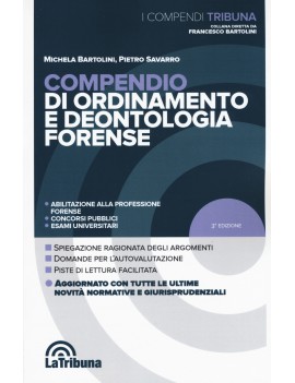 COMPENDIO DI ORDINAMENTO E DEONTOLOGIA F