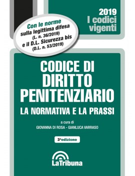 CODICE DI DIRITTO PENITENZIARIO