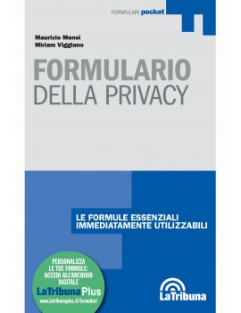 FORMULARIO DELLA PRIVACY