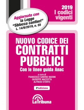 NUOVO CODICE DEI CONTRATTI PUBBLICI 2019