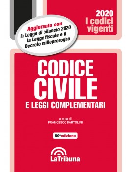 CODICE CIVILE 2020  LEGGI COMPLEMENT