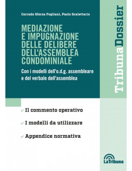 MEDIAZIONE IMPUGNAZIONE DELLE DELIBERE A