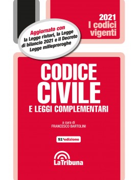 CODICE CIVILE 2021 LEGGI COMPLEMENT