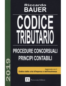 CODICE TRIBUTARIO 2019