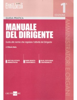 MANUALE DEL DIRIGENTE