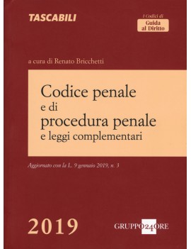 CODICE PENALE E PROCEDURA PENALE