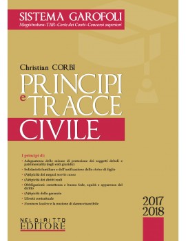 PRINCIPI E TRACCE CIVILE 2017/2018