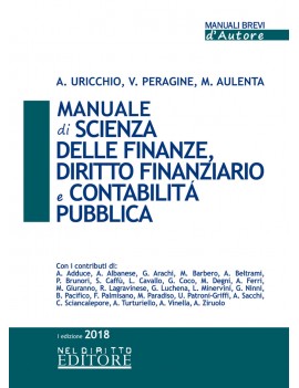 MANUALE DI SCIENZA FINANZE, DIRITTO FINA