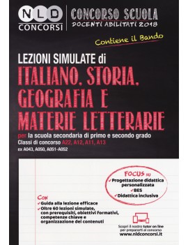 LEZIONI SIMULATE ITALIANO STORIA GEOGRA