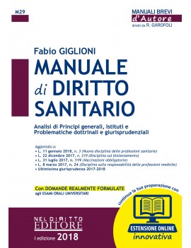 MANUALE DI DIRITTO SANITARIO