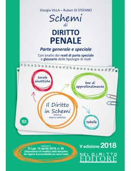 SCHEMI DI DIRITTO PENALE generale e spec