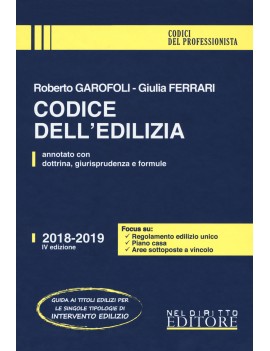 CODICE DELL'EDILIZIA