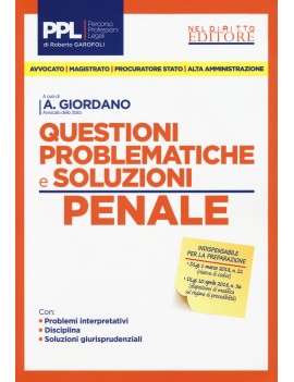 QUESTIONI PROBLEMATICHE E SOLUZIONI PENA