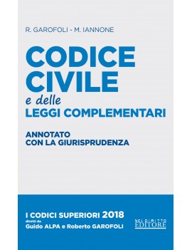 CODICE CIVILE e leggi complementari 2018