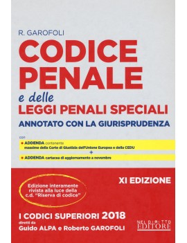 CODICE PENALE e DELLE LEGGI PENALI SPECI