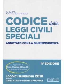 CODICE DELLE LEGGI CIVILI SPECIALI