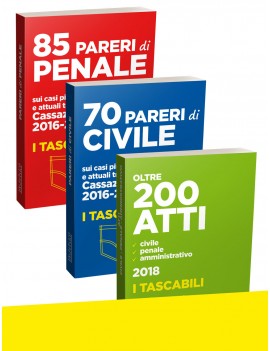 ATTI PARERI PENALE CIVILE tascabili