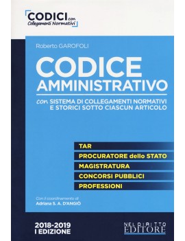 CODICE AMMINISTRATIVO 2018/2019