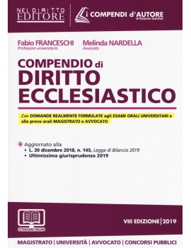 COMPENDIO DI DIRITTO ECCLESIASTICO