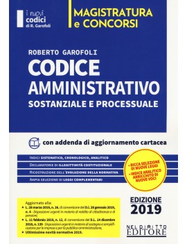 CODICE AMMINISTRATIVO 2019